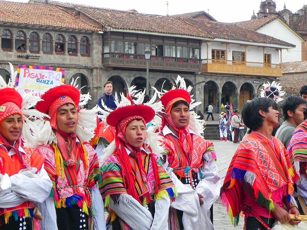 Leute in Peru