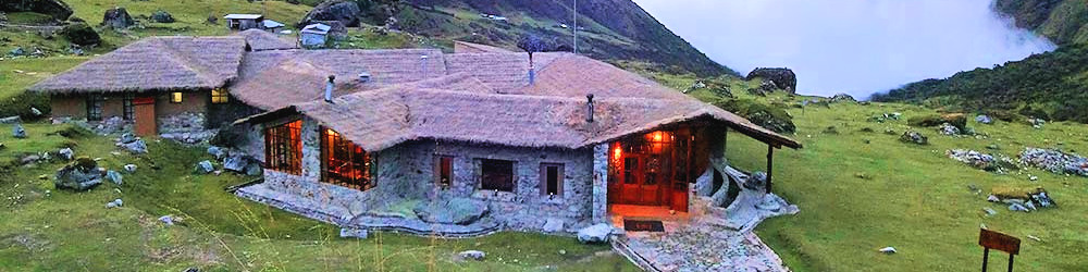 Peru Inka Trail Lodge Trekking - eine Lodge